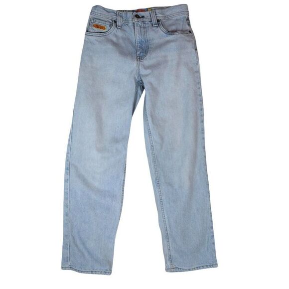 Empyre Relax Jeans Size 27 x 27 Y2K Light Wash Straight Leg Skater Denim - Picture 1 of 10